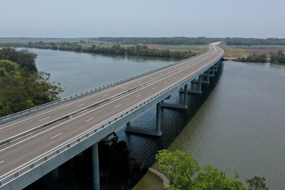 Bridge over Richmond River at Broadwater 